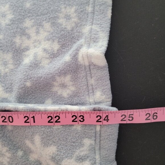 Vintage Disney 2pc Pajama Set Women's Small Gray Mickey Minnie Snowflake - Picture 10 of 10